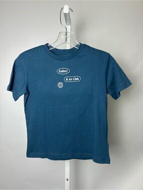 Old Navy Teal Blue Crewneck Tee #P175